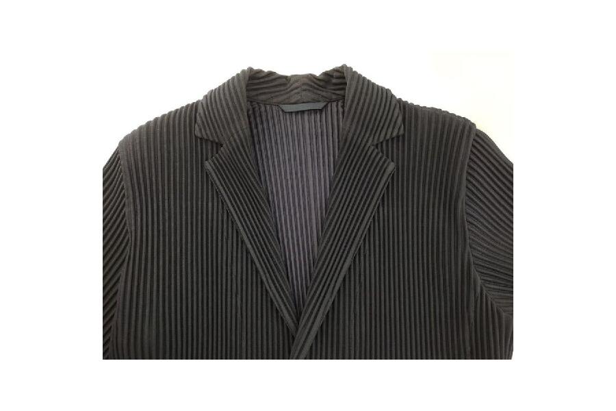 イッセイミヤケ プリーツジャケット plisse homme HP55JD201