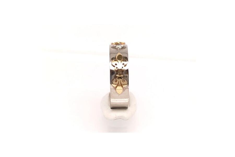 パトリックコックス #9.5 リング K18 7.49g D:0.03ct PATRICK