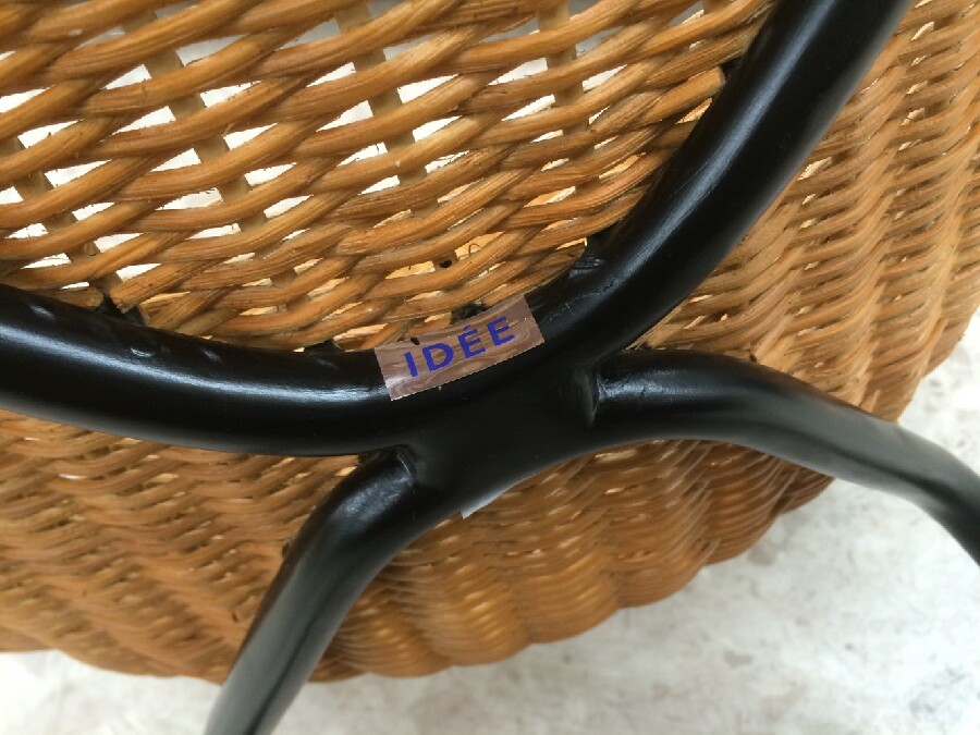 IDEE (イデー) 藤製クッション付椅子 MAREA CHAIR (マレア IDEE (イデー) 藤製クッション付椅子 MAREA CHAIR (マレア
