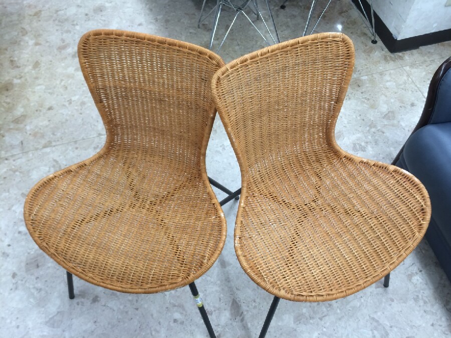 IDEE (イデー) 藤製クッション付椅子 MAREA CHAIR (マレア チェア