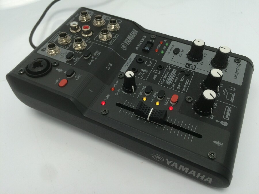 YAMAHA (ﾔﾏﾊ) AG03 MK2 ﾐｷｻｰ入荷しました。 ｜2024年03月23日｜静岡県