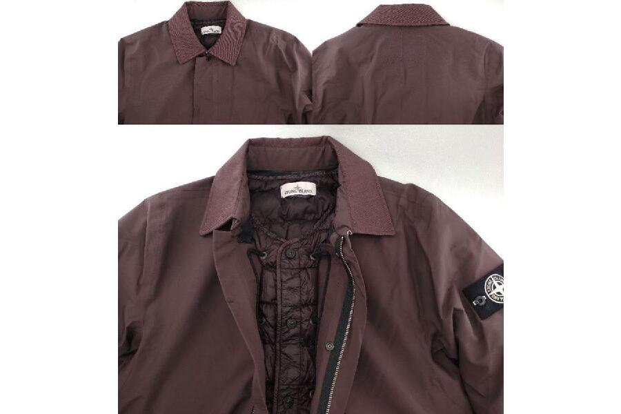 STONE ISLAND 631570229 ナイロンコート ダウンライナー付 M