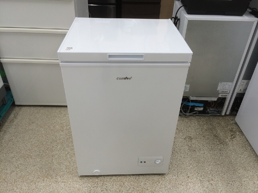 直接引き取り 2023年 comfee 冷凍庫 ホワイトRCC100WH/E 直接引き取り
