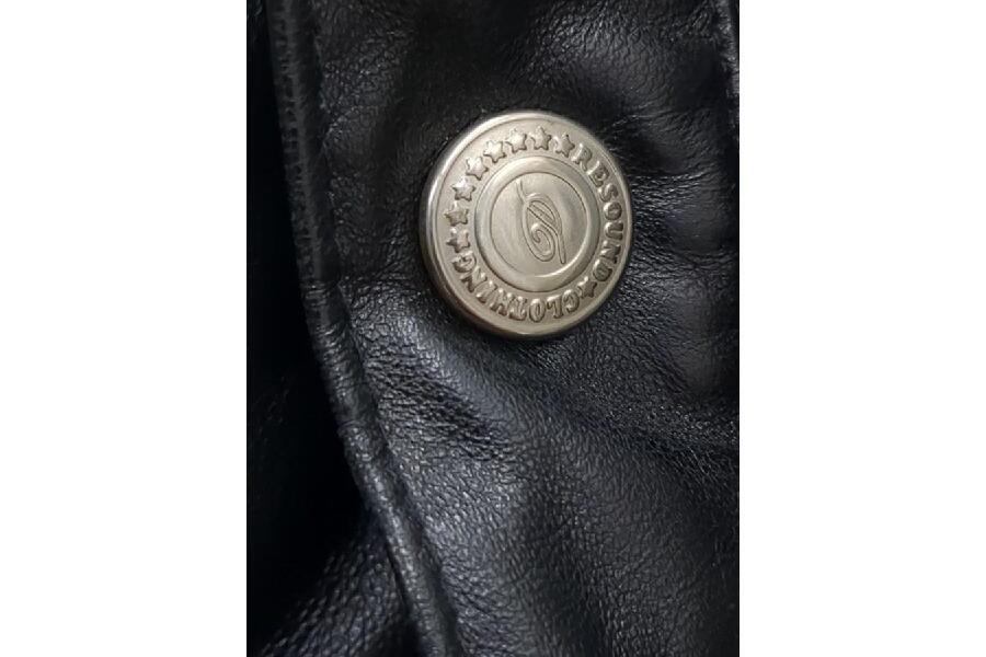 RESOUND CLOTHIING メンズ ブラック SIZE L 羊革 リサウンド