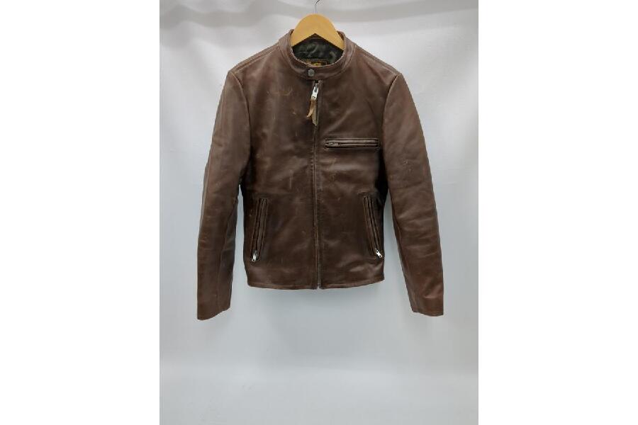 THE DEGNER CLASSIC BLAND メンズ ブラウン SIZE M ホースハイド 