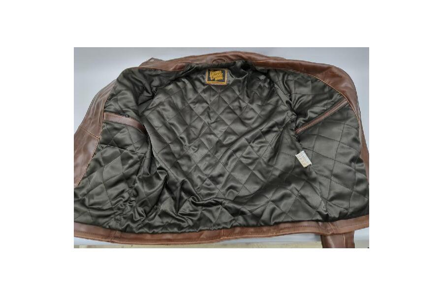 THE DEGNER CLASSIC BLAND メンズ ブラウン SIZE M ホースハイド 