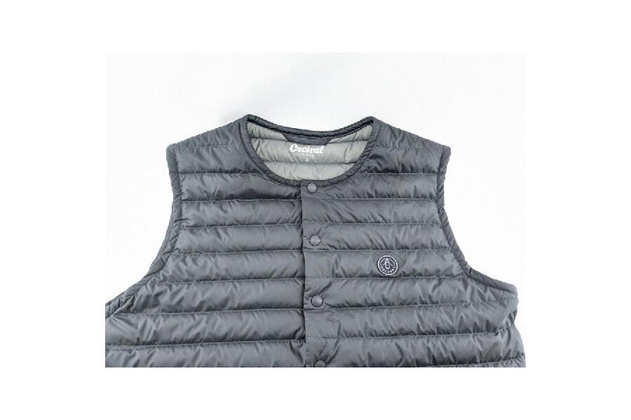 美品】ORCIVAL/OR-A0087/ INNER DOWN CREWNECK VEST/3サイズ