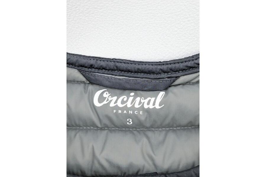 美品】ORCIVAL/OR-A0087/ INNER DOWN CREWNECK VEST/3サイズ
