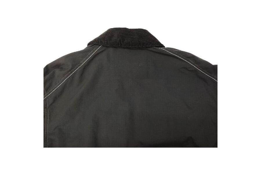 中古 Barbour ジャケット PERTEX ブラック 黒 S MCA0862 バブアー