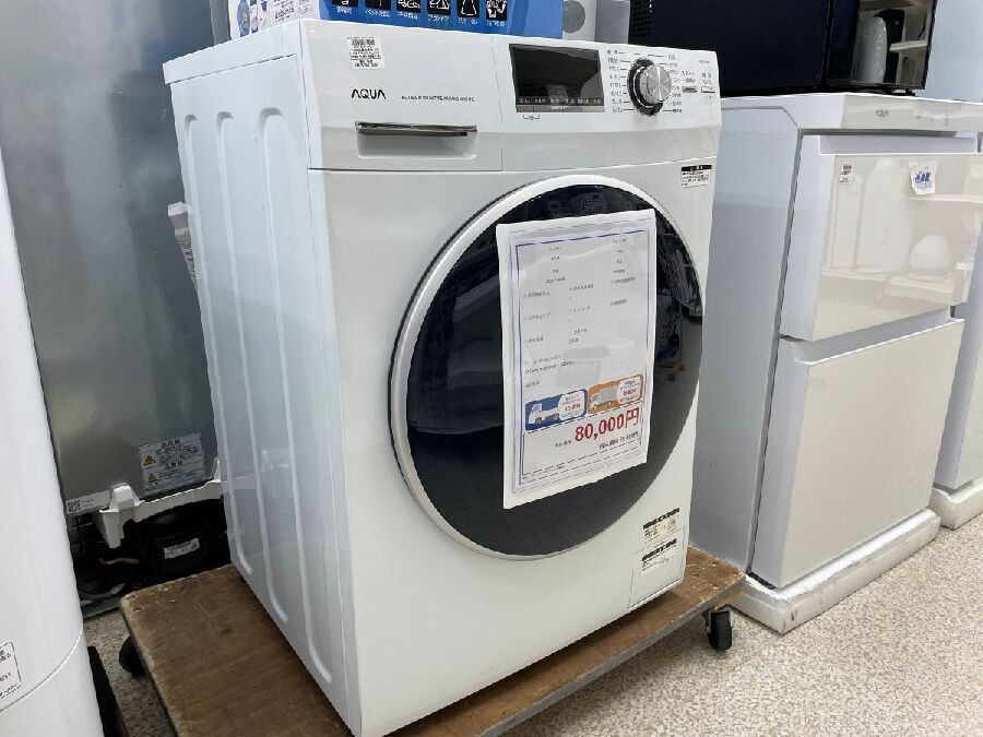 AQUAドラム式洗濯機 AQW-FV800E 入荷しました。｜2025年07月19日