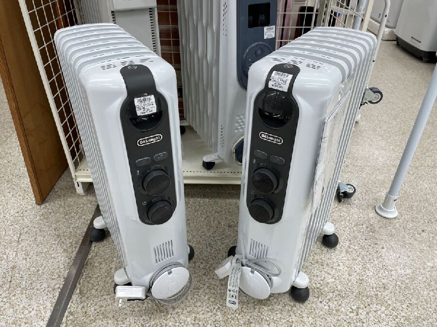 デロンギ・オイルヒーター入荷しました。｜2025年12月13日｜静岡県の