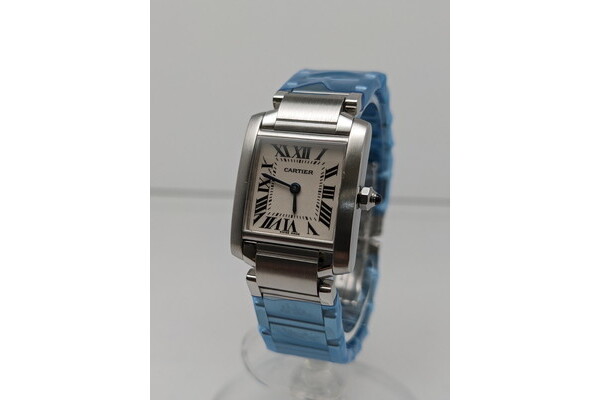 CARTIER【カルティエ】タンクフランセーズSM クオーツ OHから戻りまし