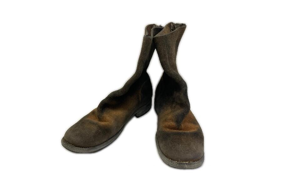 GUIDI】定番バッグジップブーツ SIZE 42 入荷！経年変化を楽しむ一足