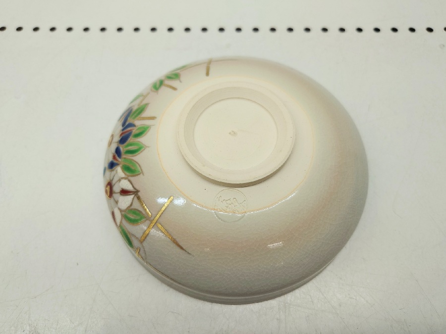 既に売却済み商品となります。 京焼　栄晴　平安栄晴 造　雲錦 小皿　5枚 京焼・清水焼の名工「橋本紫雲」が手掛ける、美しい平鉢のご紹介