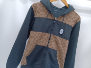 ずっと真夜中でいいのに。バーシティジャケット ライトグレー