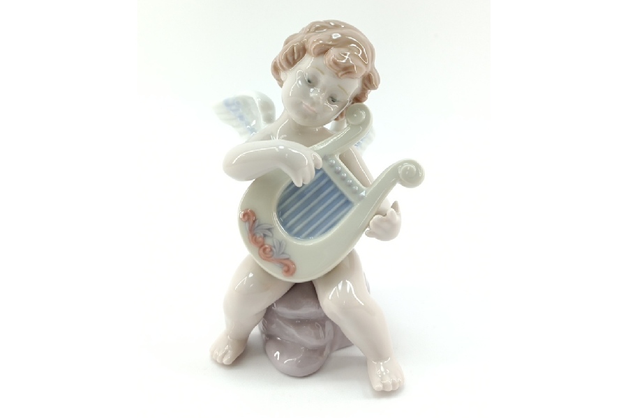 LLADRO リヤドロ 天使のメロディ アダージョ 6628 フィギュリン 陶器 リヤドロの天使のメロディ（アダージョ 6628）入荷しました！！｜2022