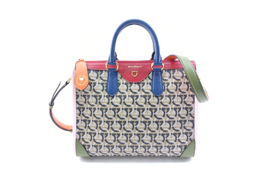 Ferragamo ガンチーニ マルチカラー バッグ 【公式通販】