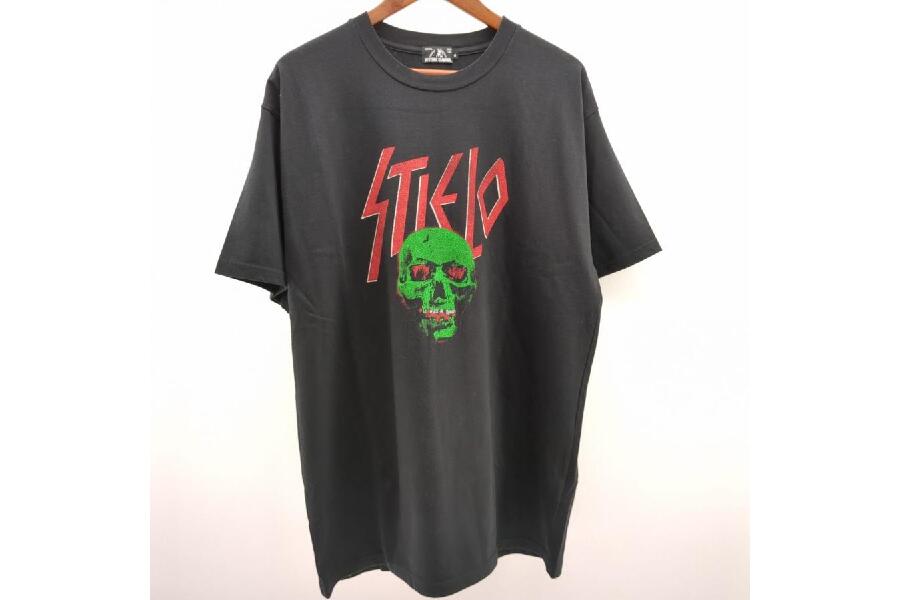 HYSTERIC GLAMOUR Tシャツ 2183CT30 18AW 野口強コラボ Stie-lo DEATH 