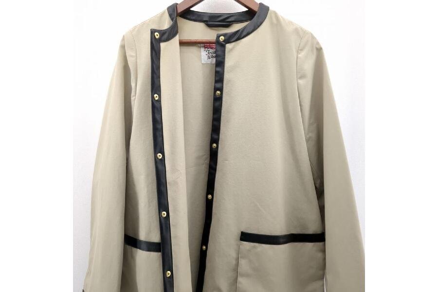 Traditional Weatherwear L221APFCO0303RO ノーカラーコート 