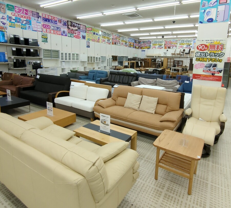 家具売り場をリニューアルしました！ピックアップ宮竹店｜2023年09月23
