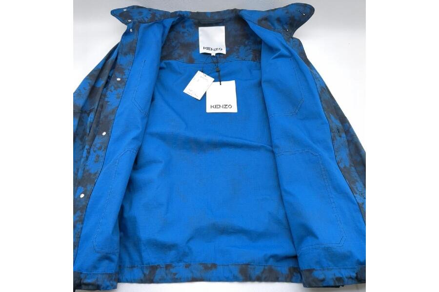 KENZO FB65VE2159T8 Ghost Flower Jacket ブルー SIZE M KENZO FB65VE2159T8 Ghost Flower Jacket ブルー SIZE M