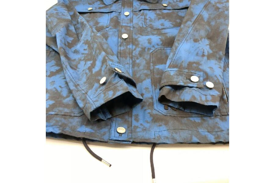 KENZO FB65VE2159T8 Ghost Flower Jacket ブルー SIZE M KENZO FB65VE2159T8 Ghost Flower Jacket ブルー SIZE M