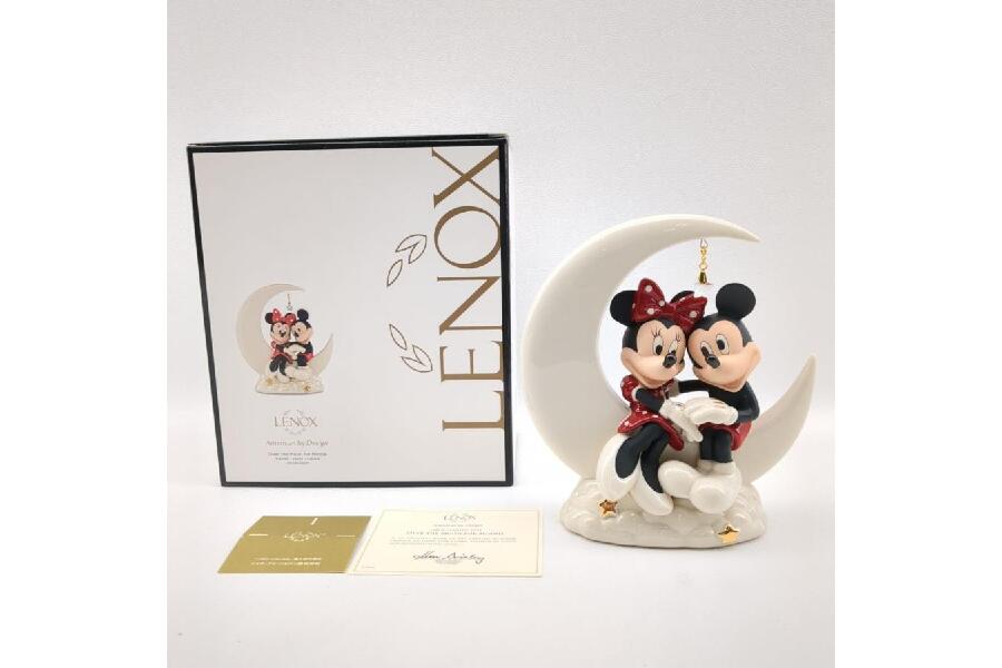 LENOX Disney Over the Moon for Minnie 陶器製 オブジェ ミッキー 
