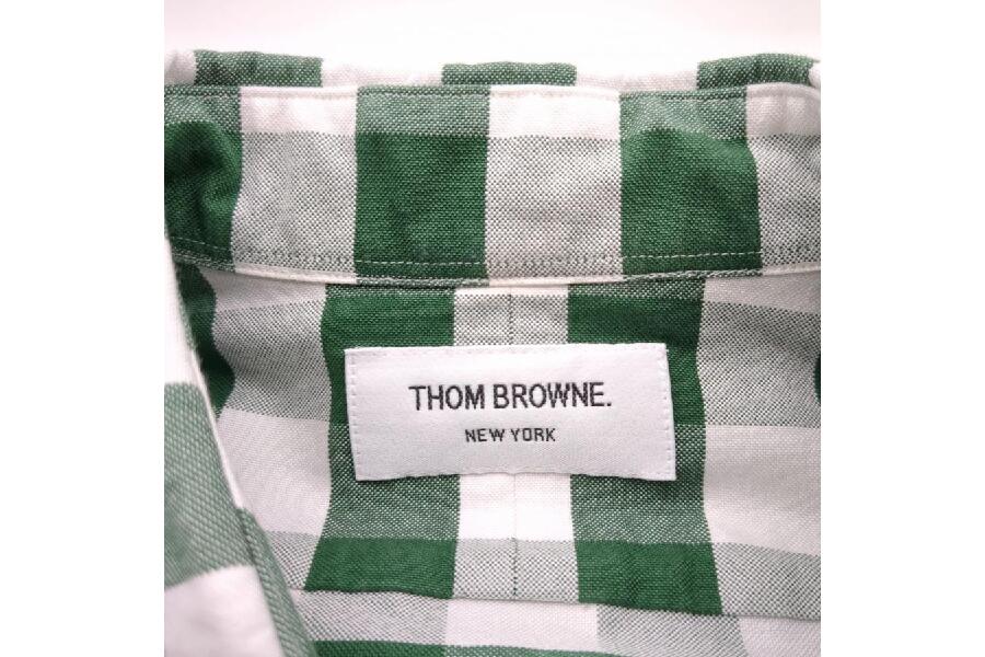 Thom Browne 長袖シャツ グリーン×ホワイト チェック柄 SIZE 1 メンズ トムブラウン  入荷しました♪｜2023年12月21日｜静岡県のリサイクルショップ ピックアップ浜松宮竹店