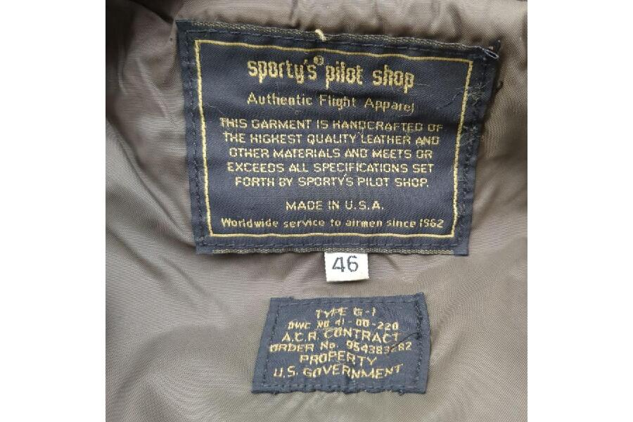 Sporty's Pilot Shop 954383282 ゴートスキン フライト