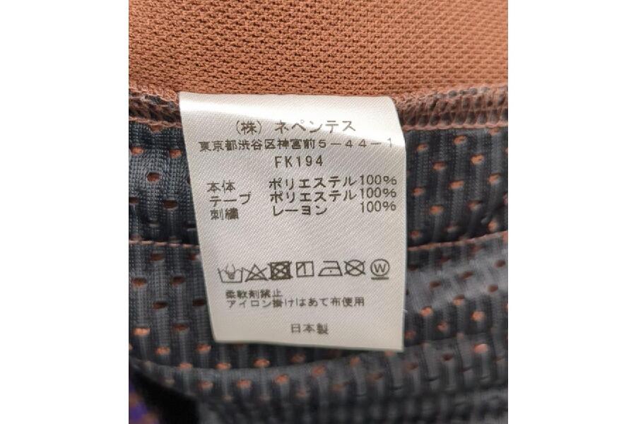 Needles 19FW FK194 Narrow Track Pant-Poly Smooth ブラウン