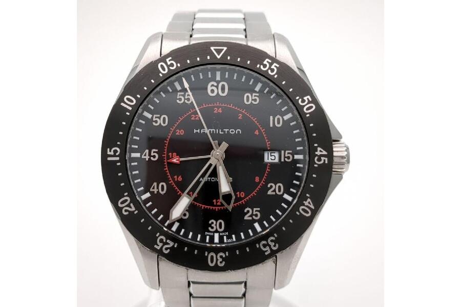 全ての H767550 ハミルトン カーキ GMT パイロット アビエーション カーキ