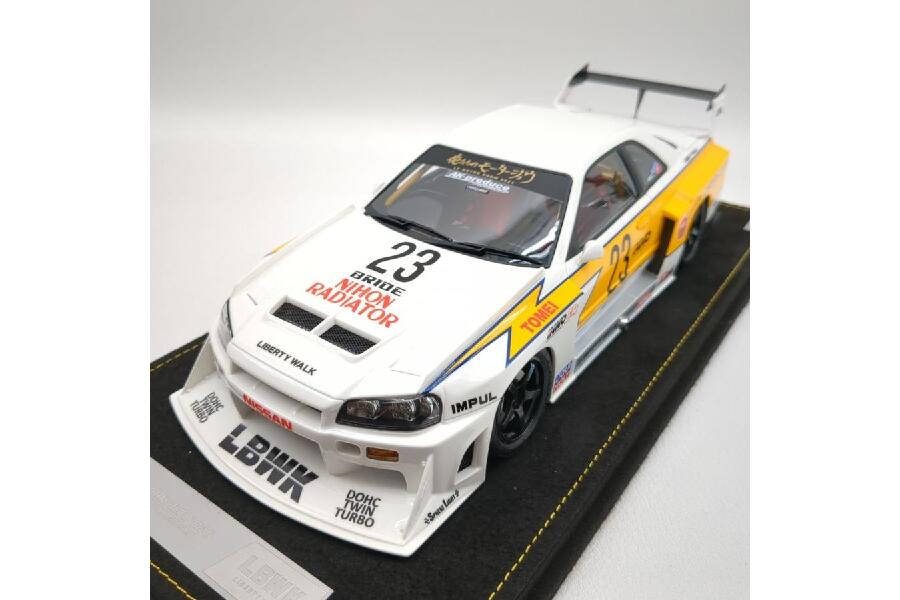 INNO Models LB-ER34 NISSAN SKYLINE LBWK R34 SUPER SILHOUETTE