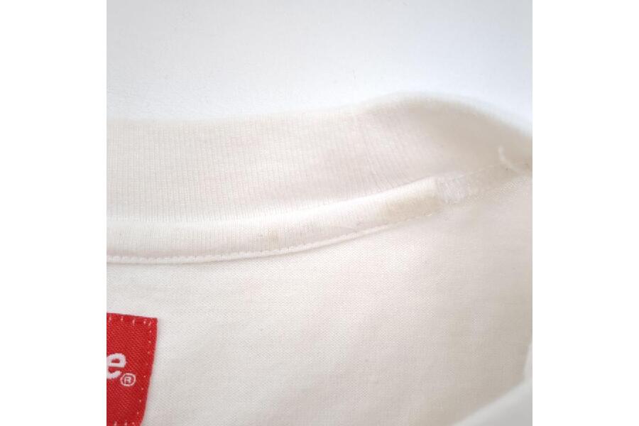 シュプリーム 長袖Tシャツ ホワイト SIZE S スモールボックス