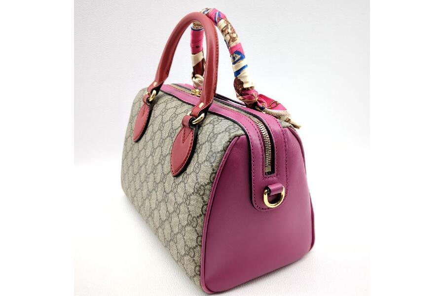 グッチ ハンドバッグ GGスプリーム 409529 520981 社外スカーフ付き