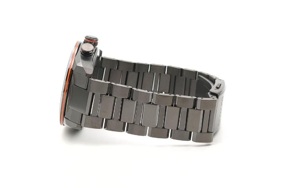 CITIZEN(シチズン) 腕時計美品  ATTESA(アテッサ) H145-007JD01 メンズ 黒 シチズン アテッサ H145-007JD01 腕時計 ソーラー電波 チタニウム