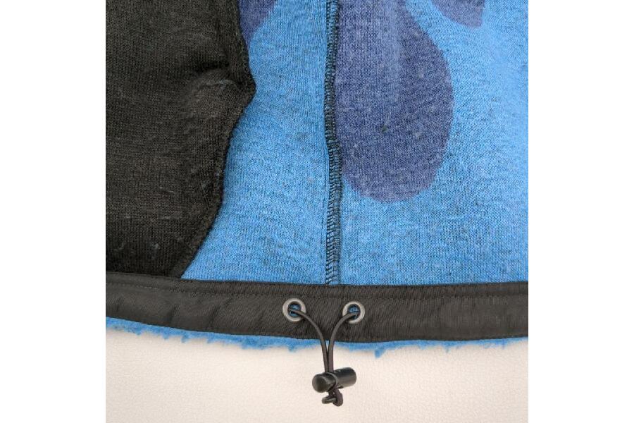 ラディアル フリース ジップアップブルゾン SIZE XL ブラック