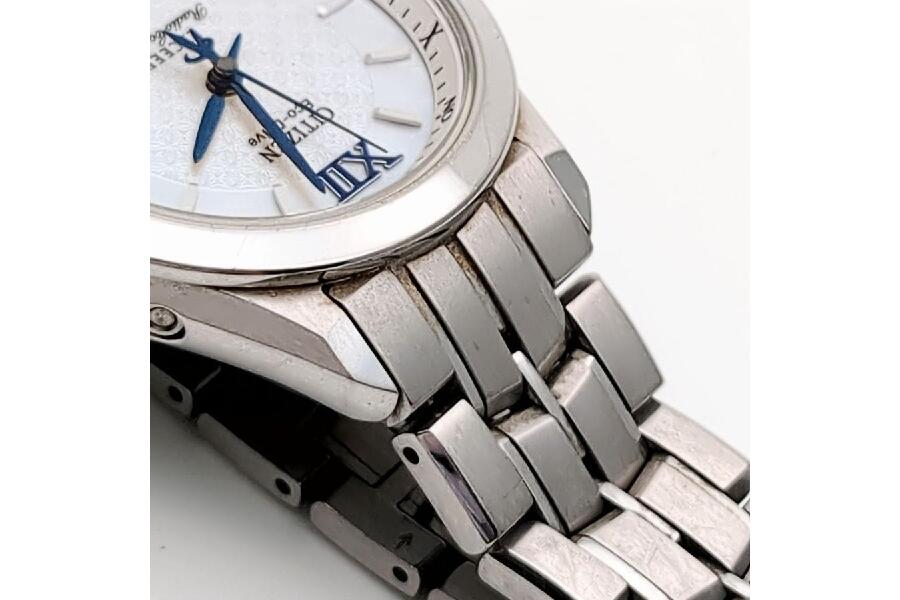 シチズン エクシード 腕時計 H330-T010008 ソーラー電波 ステンレス