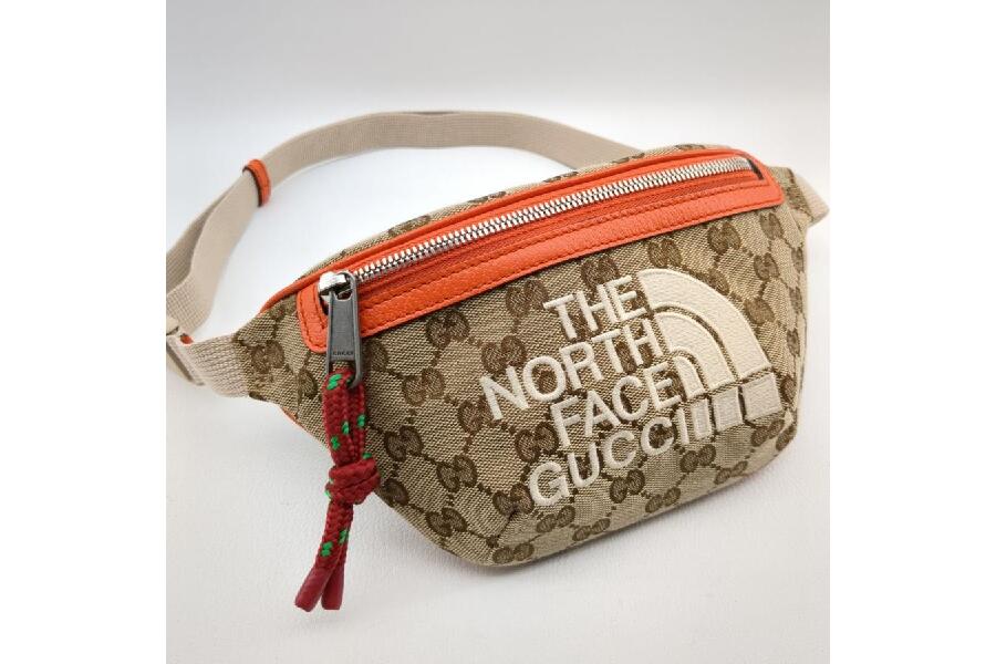 GUCCI×The North Face ノースフェイス　ウエストGGキャンバス GUCCI （新品・未使用品）グッチ THE NORTH FACE ノースフェイス