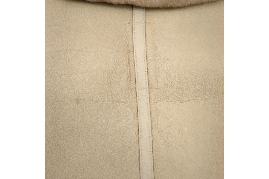 ダブルタップス ムートンジャケット シープスキン ムートン ベージュ