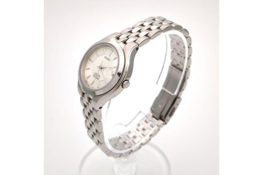 保証付 セイコー エクセリーヌ 腕時計 4F32-0150 クォーツ 090444