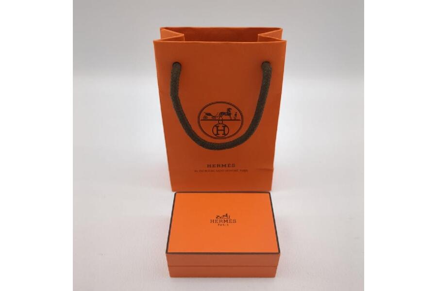 エルメス ピアス K18 2.59g シェーヌダンクル スタッド式 6557220