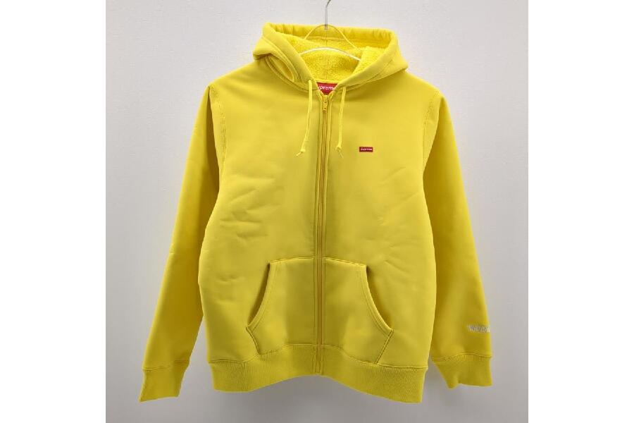 【関税込み】Solid Homme イエロー ロゴ刺繍 フーディ Supreme 19AW メンズ イエローZIPフーディのお洒落術 #入荷しま