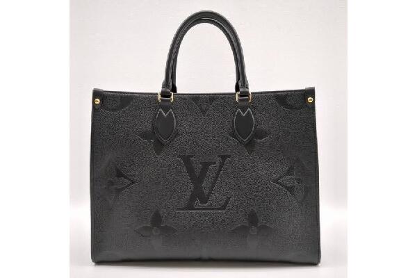 Louis Vuitton オンザゴーMM ノワール 大人の魅力！LVオンザゴーMM ノワールレザー #入荷しました