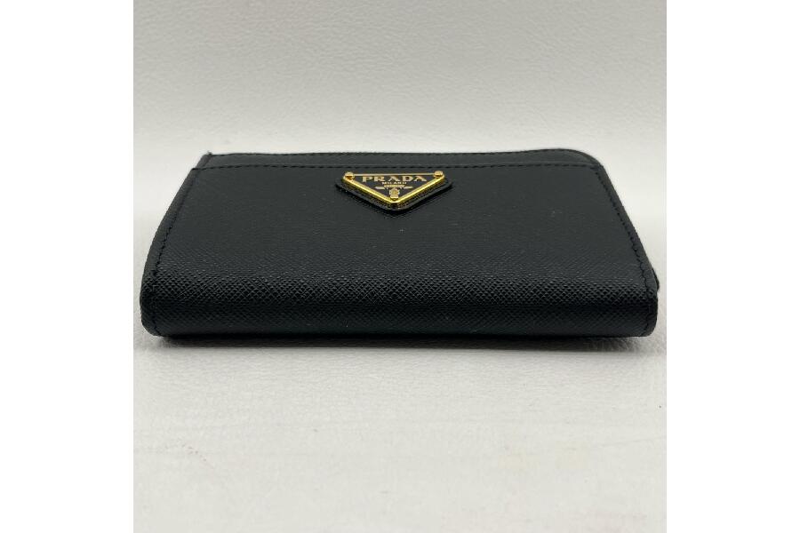 PRADA プラダ コインケース キーケース 107 ブラック サフィアーノ