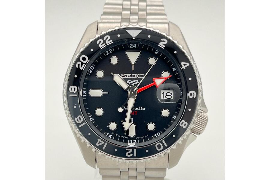入荷速報】SEIKO 5 スポーツ GMT SBSC001 (4R34-00A0) が！ 入荷しま