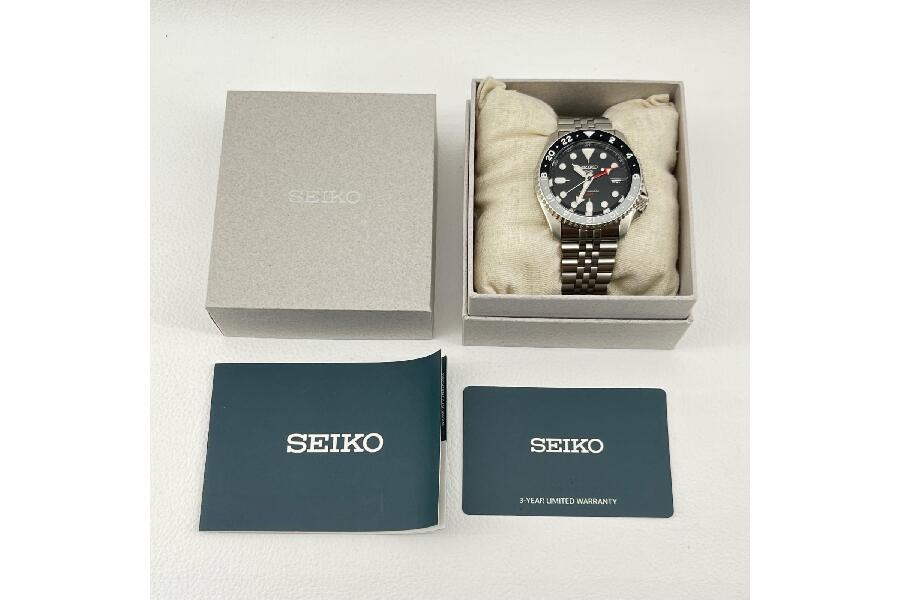 入荷速報】SEIKO 5 スポーツ GMT SBSC001 (4R34-00A0) が！ 入荷しま