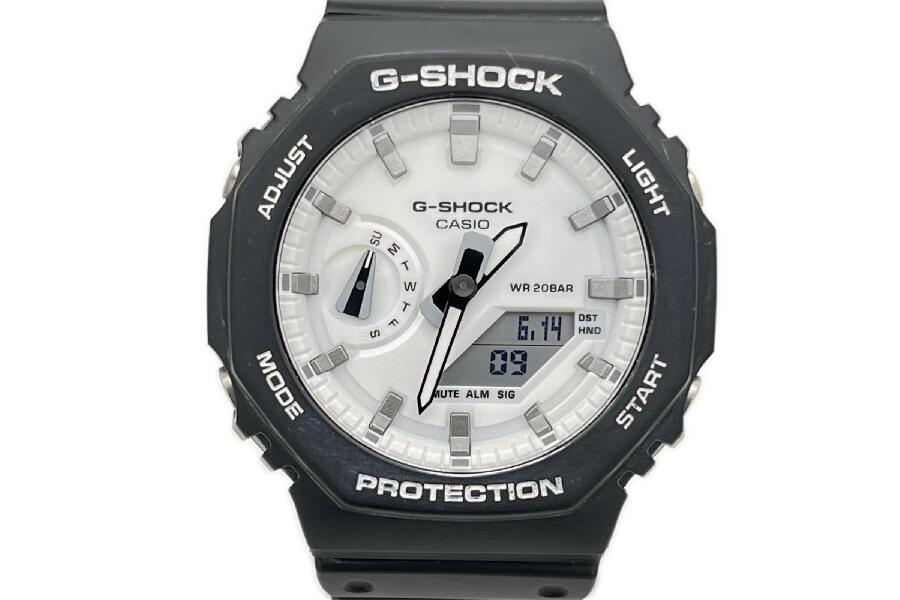 CASIO G-SHOCK GA-2100WD ホワイト文字盤 クオーツ腕時計 入荷しました