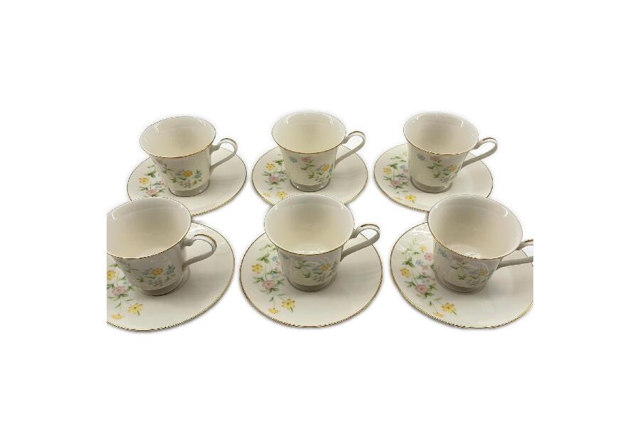 NORITAKE（ノリタケ）花柄カップ＆ソーサー6客セットをご紹介！ 入荷