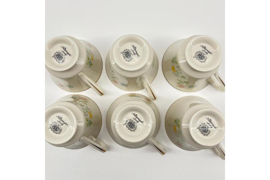 NORITAKE（ノリタケ）花柄カップ＆ソーサー6客セットをご紹介！ 入荷