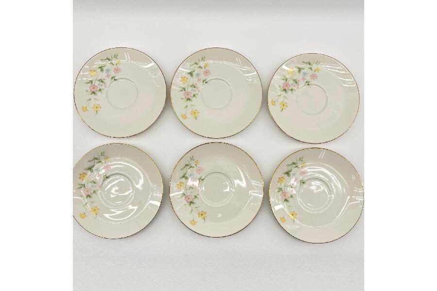 NORITAKE(ノリタケ)花柄カップ&ソーサー6客セットをご紹介! 入荷 NORITAKE(ノリタケ)花柄カップ&ソーサー6客セットをご紹介! 入荷